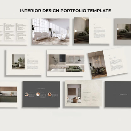 Interior Design & Architecture Portfolio Template