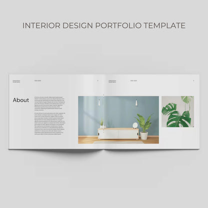 Interior Design & Architecture Portfolio Template