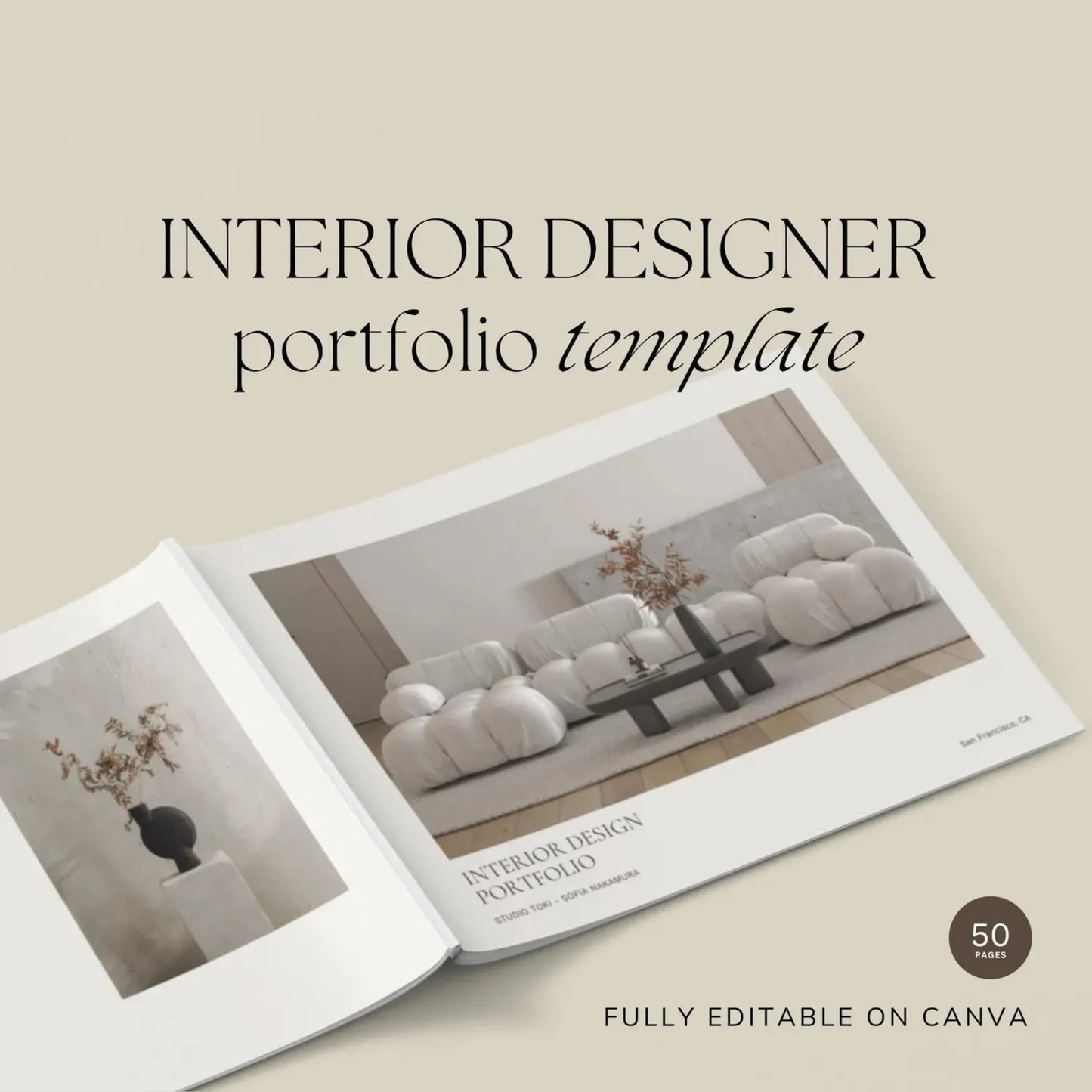 Interior Design & Architecture Portfolio Template