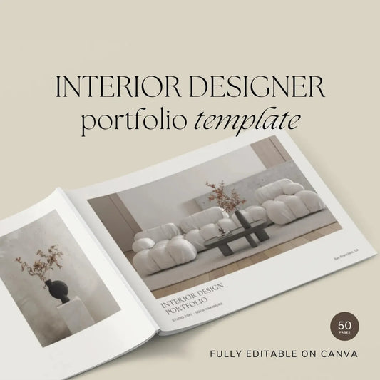 Interior Design & Architecture Portfolio Template