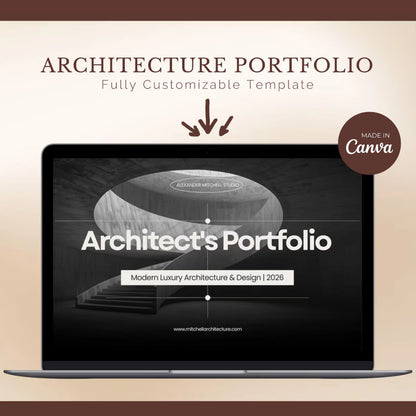 Interior Design & Architecture Portfolio Template