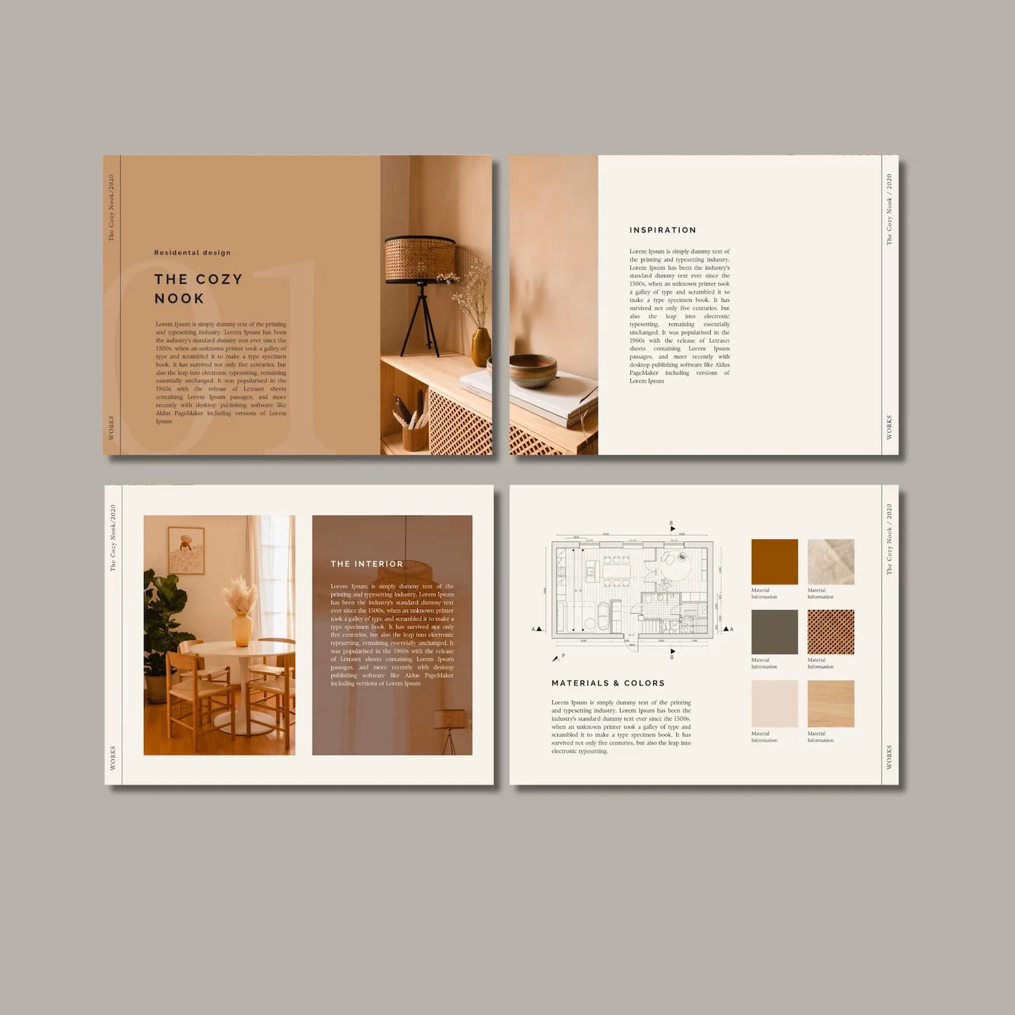 Interior Design & Architecture Portfolio Template