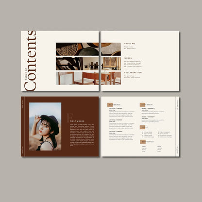 Interior Design & Architecture Portfolio Template