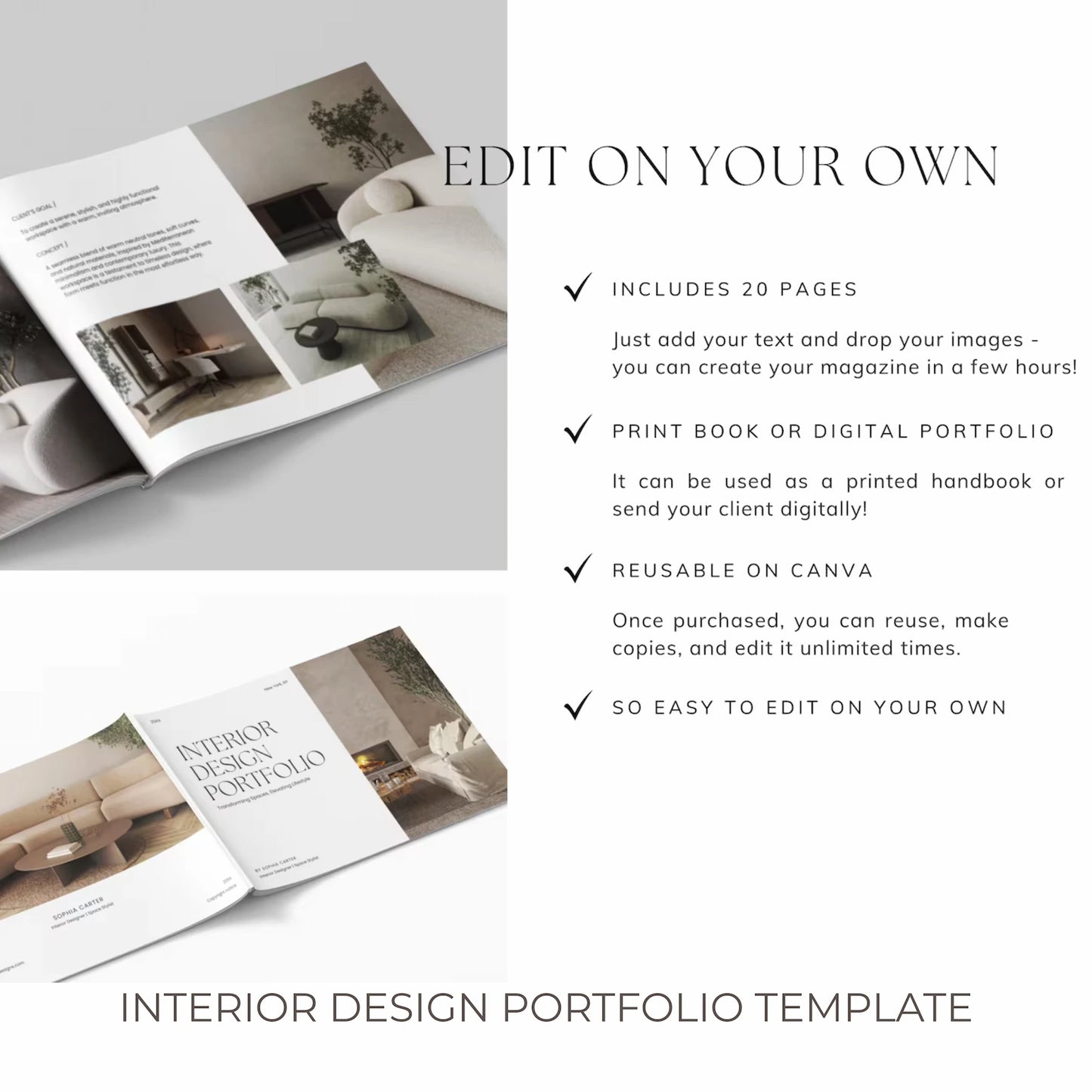 Interior Design & Architecture Portfolio Template