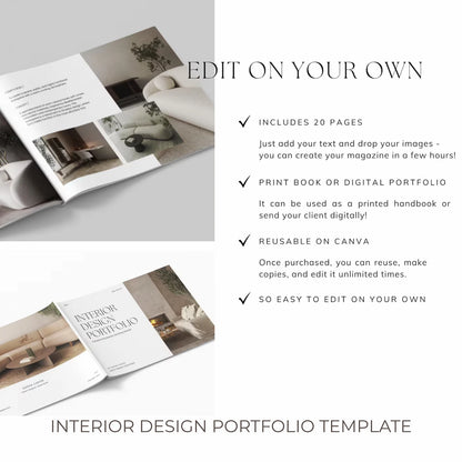 Interior Design & Architecture Portfolio Template