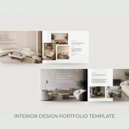 Interior Design & Architecture Portfolio Template