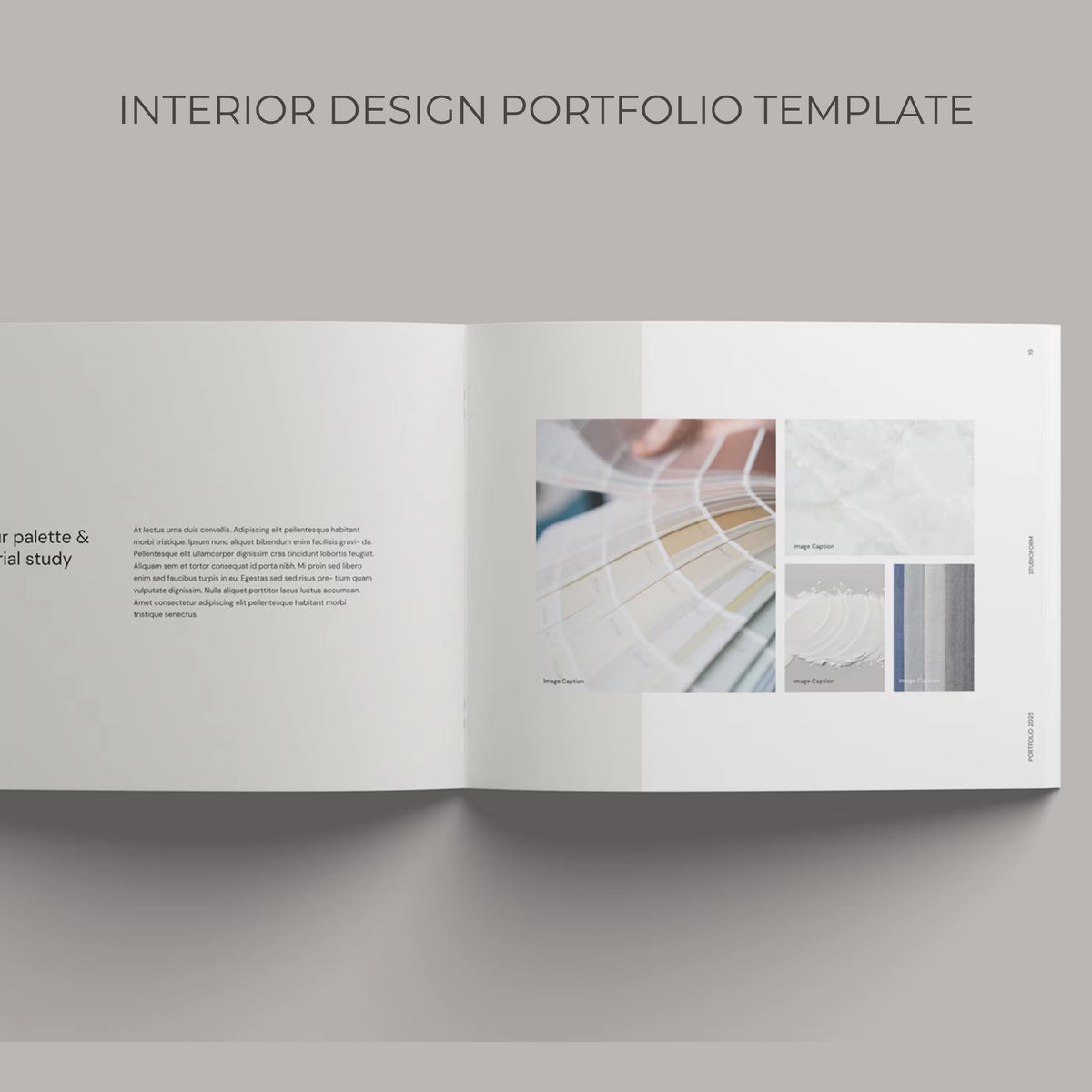 Interior Design Portfolio Template Canva | Architecture Portfolio ...