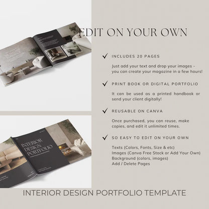 Interior Design & Architecture Portfolio Template