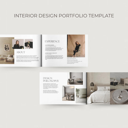 Interior Design & Architecture Portfolio Template