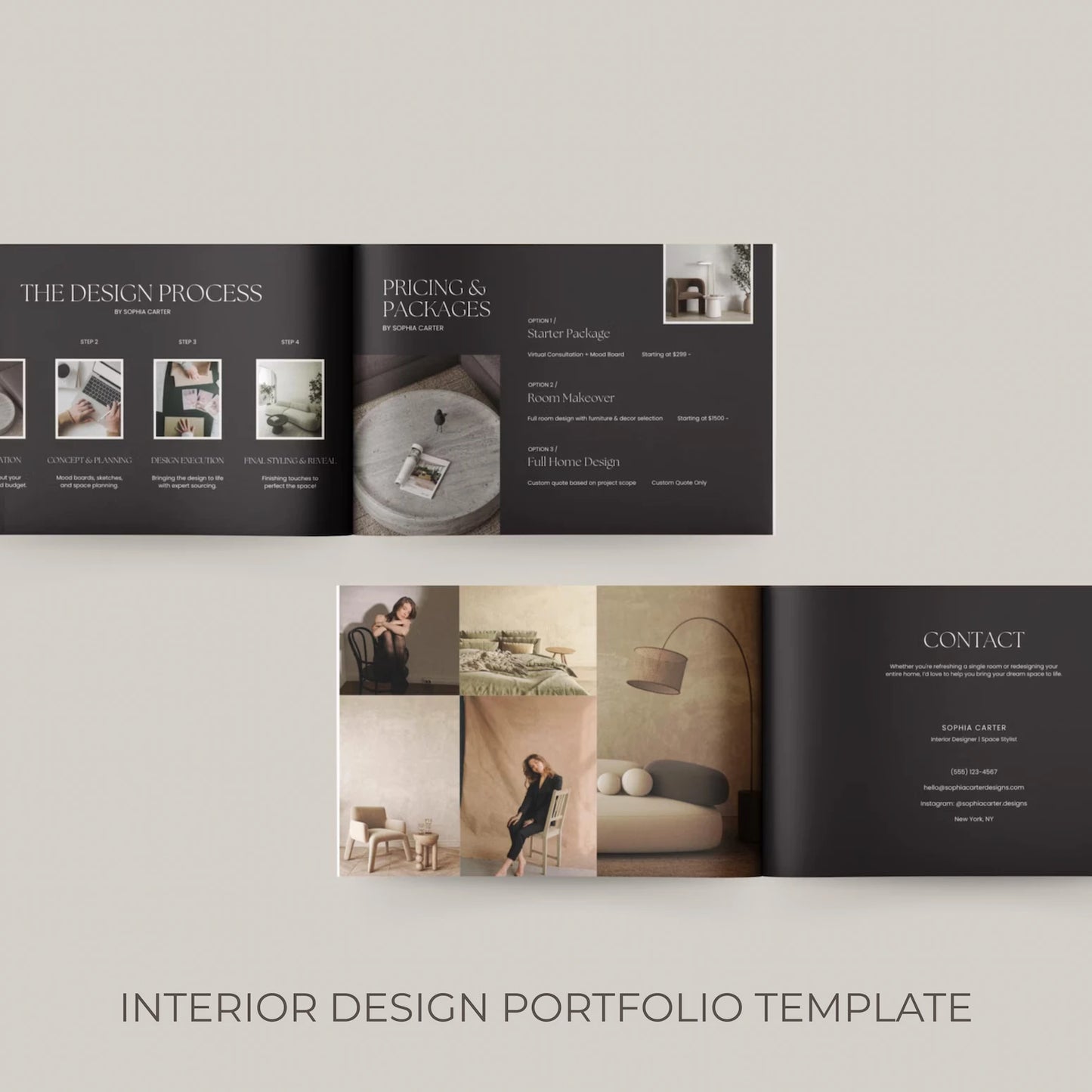 Interior Design & Architecture Portfolio Template