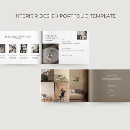 Interior Design & Architecture Portfolio Template