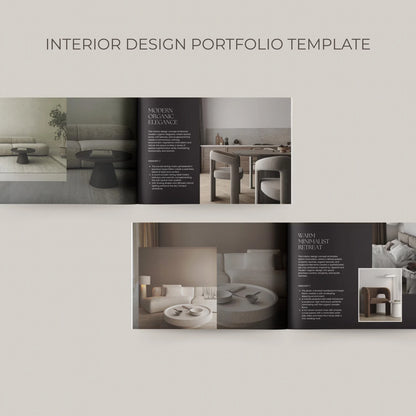 Interior Design & Architecture Portfolio Template