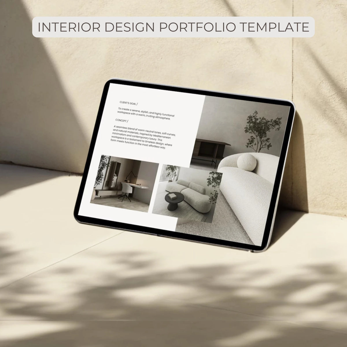 Interior Design Portfolio Template Canva | Architecture Portfolio ...