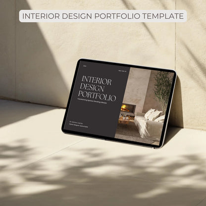 Interior Design & Architecture Portfolio Template