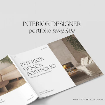 Interior Design & Architecture Portfolio Template