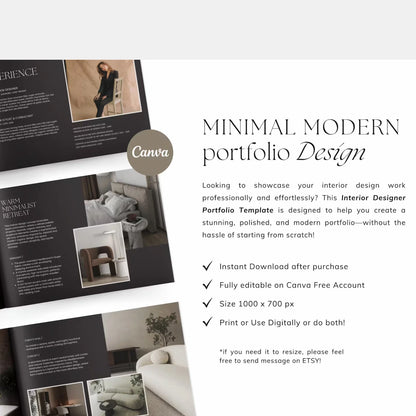 Interior Design & Architecture Portfolio Template