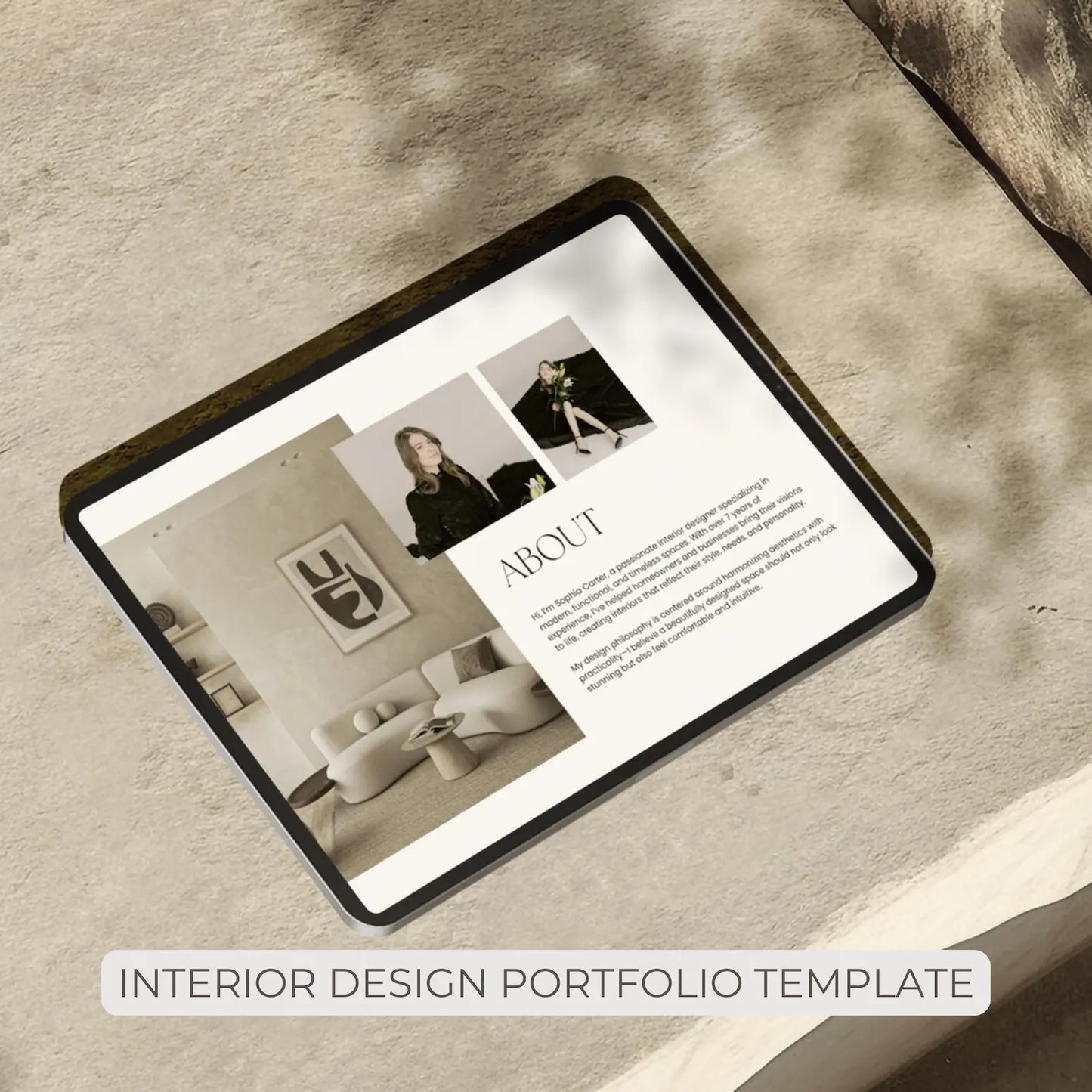 Interior Design & Architecture Portfolio Template