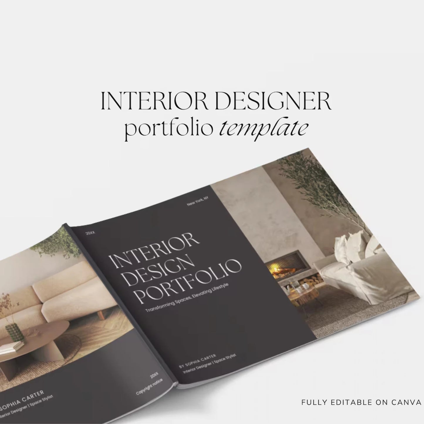 Interior Design & Architecture Portfolio Template