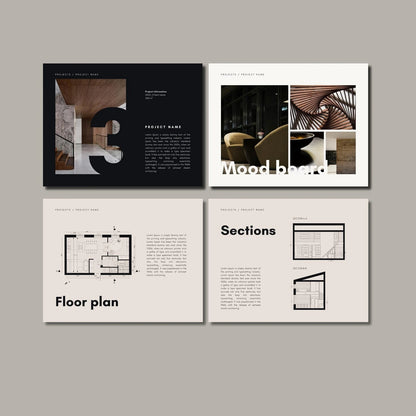 Interior Design & Architecture Portfolio Template