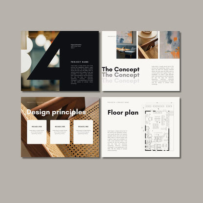 Interior Design & Architecture Portfolio Template
