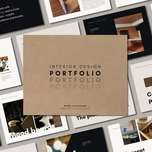 Interior Design & Architecture Portfolio Template