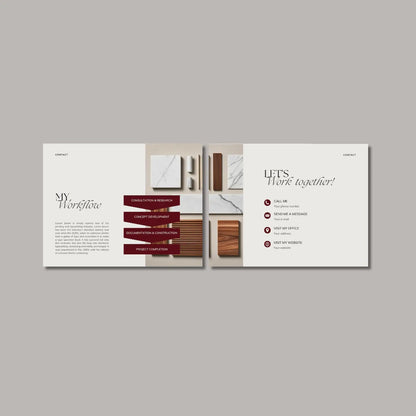 Interior Design & Architecture Portfolio Template