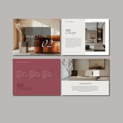Interior Design & Architecture Portfolio Template