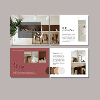 Interior Design & Architecture Portfolio Template