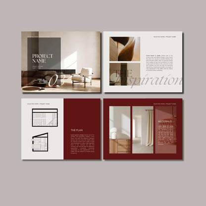 Interior Design & Architecture Portfolio Template