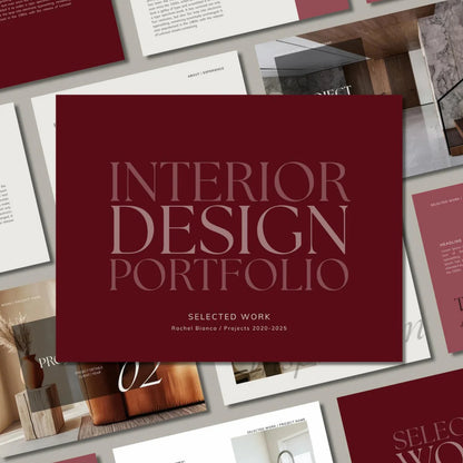 Interior Design & Architecture Portfolio Template