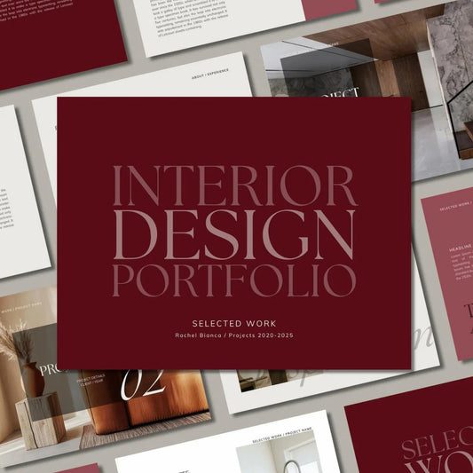 Interior Design & Architecture Portfolio Template