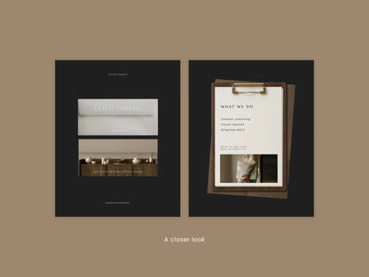 Interior Design Social Media Pack | Bold Modernist [48 Posts]