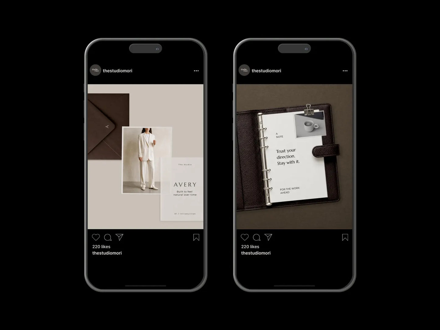 Interior Design Social Media Pack | Bold Modernist [48 Posts]