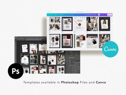 Interior Design Social Media Pack | Bold Modernist [20 Posts]