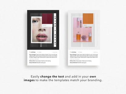 Interior Design Social Media Pack | Bold Modernist [20 Posts]