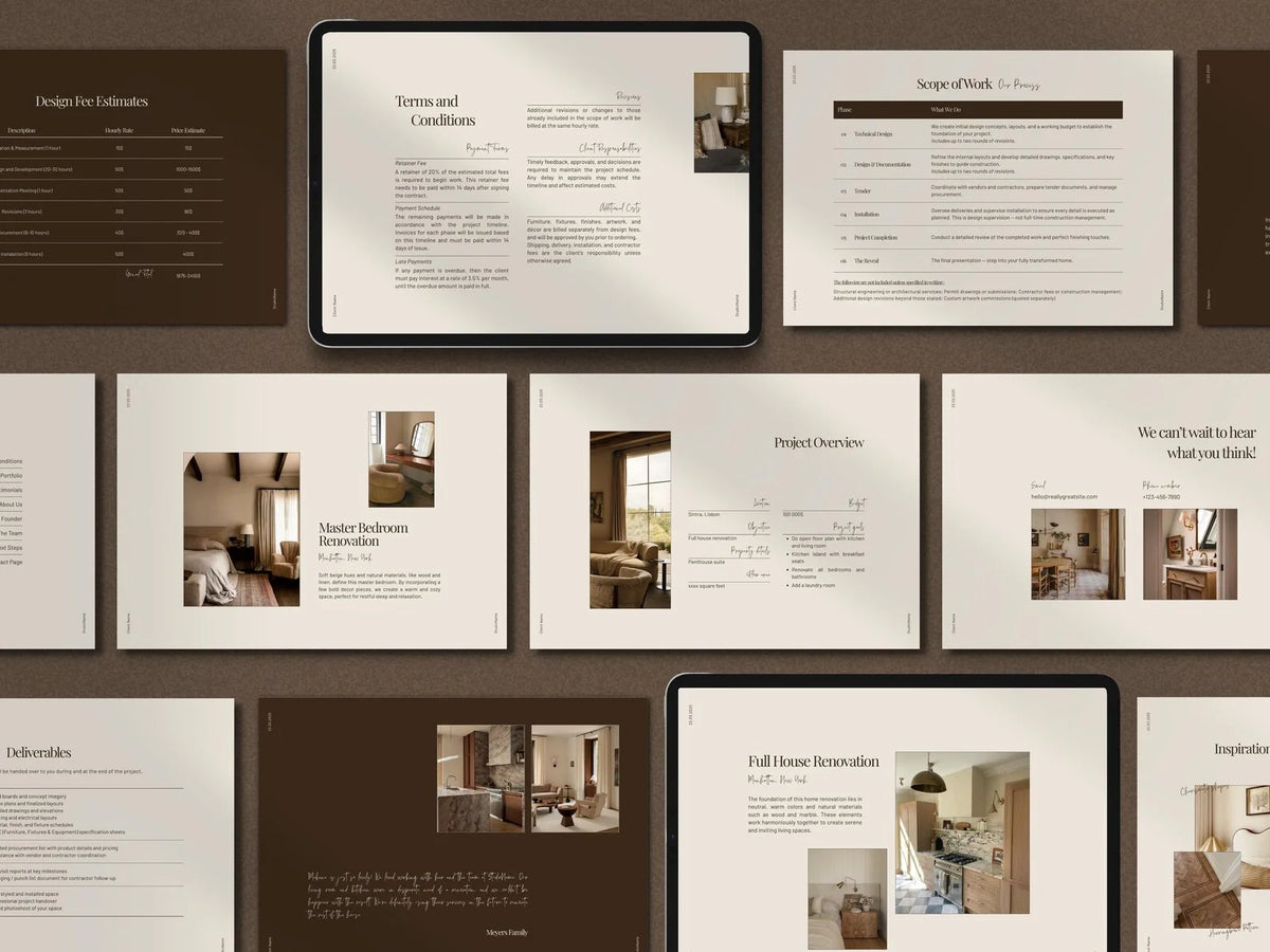 3 Essential Interior Design Templates – Slfmade.co