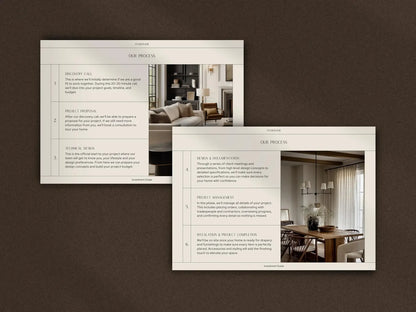 Investment & Services Guide Template