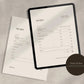 Receipt and invoice forms on a gray surface with 'Hudson Collection' branding.