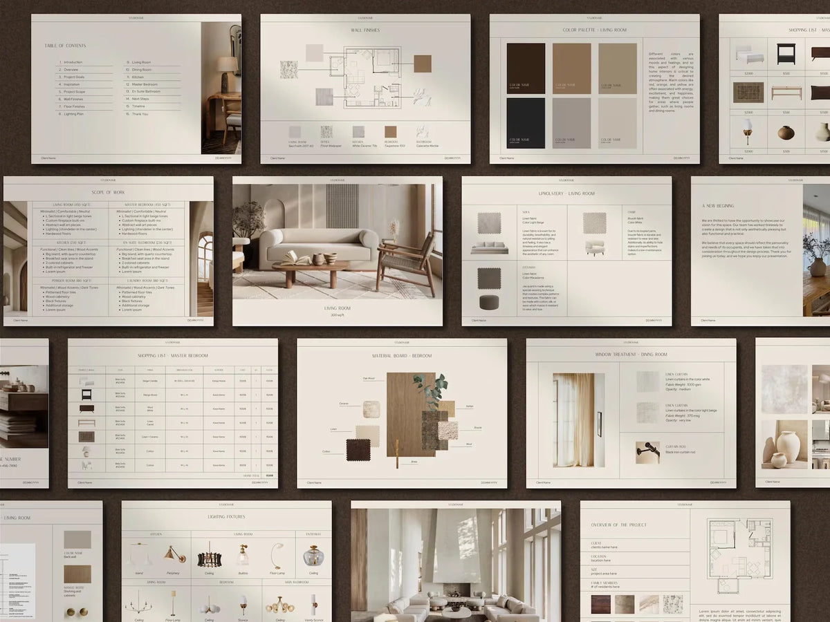 3 Interior Design Templates – Slfmade.co