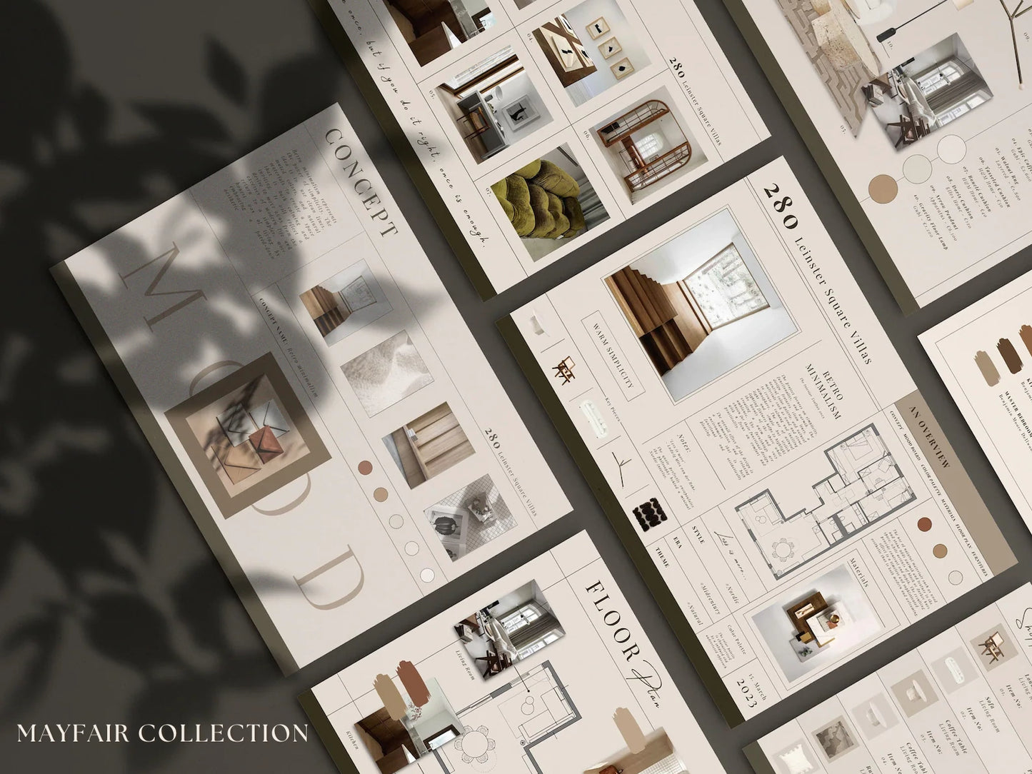 MAYFAIR | Design Presentation Template