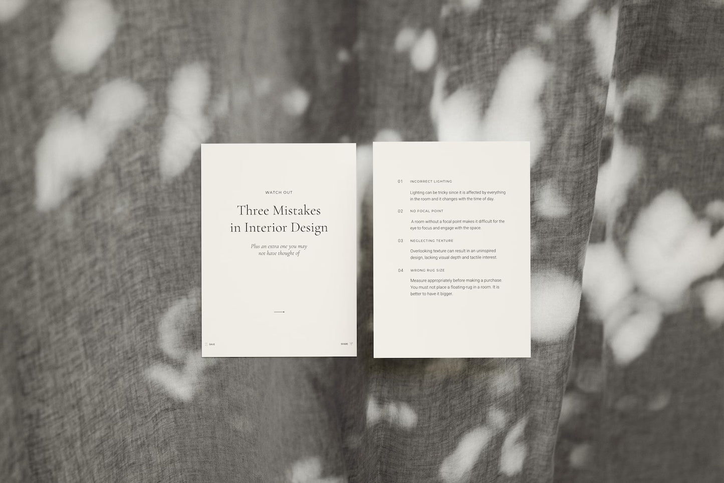 Interior Design Social Media Pack | Soft Neutral [210 Posts]