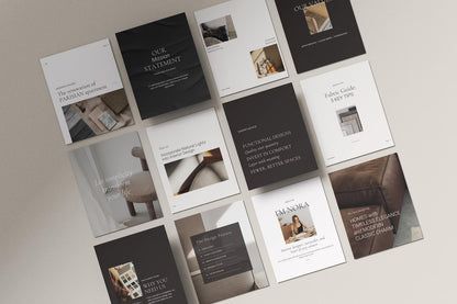 Interior Design Social Media Pack | Soft Neutral [210 Posts]