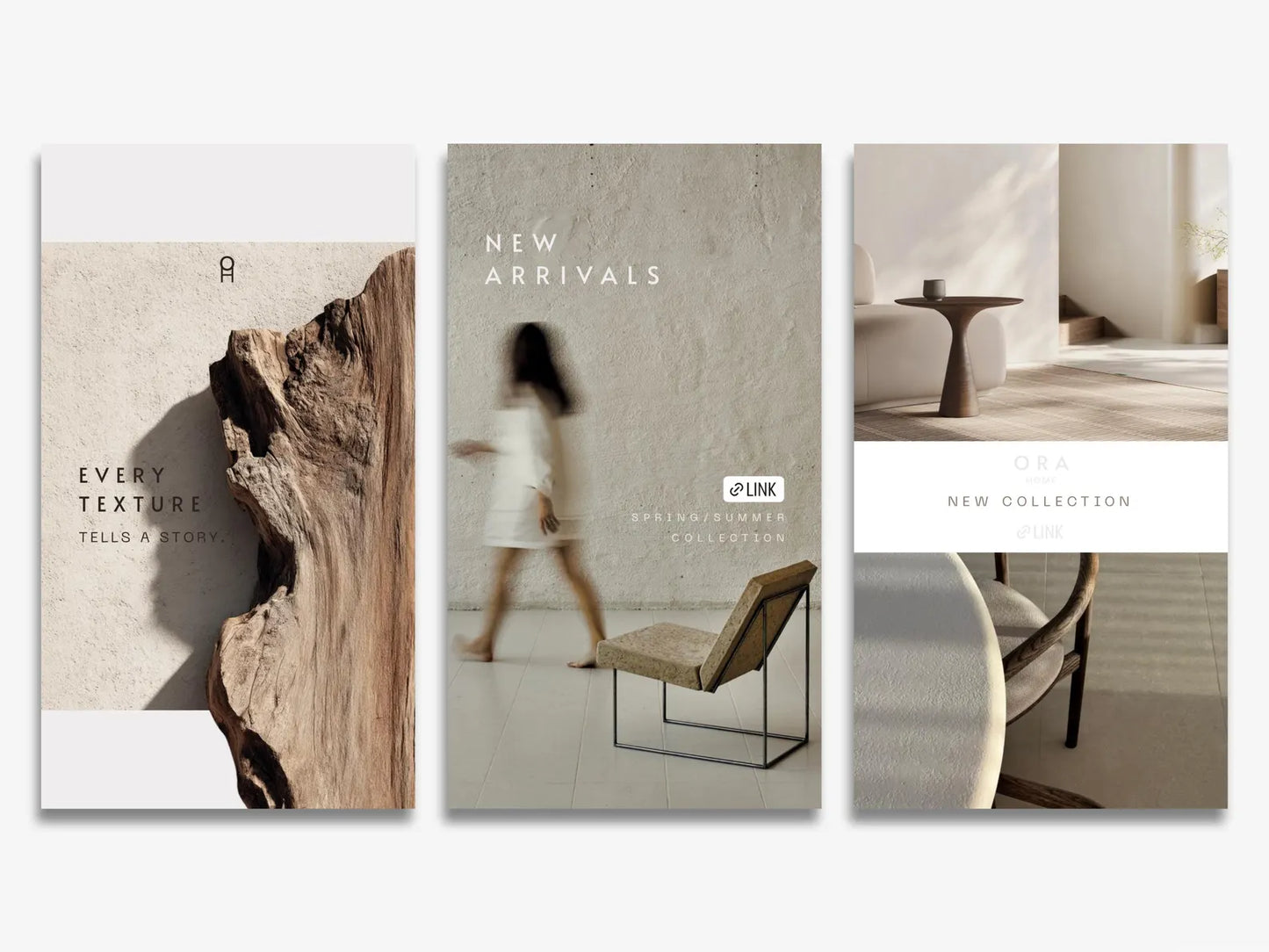 Interior Design Social Media Pack |  Brutalist Editorial [48 Posts]