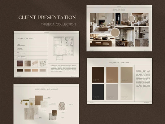 TRIBECA | Design Presentation Template