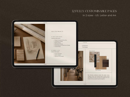Interior Design & Architecture Portfolio Template