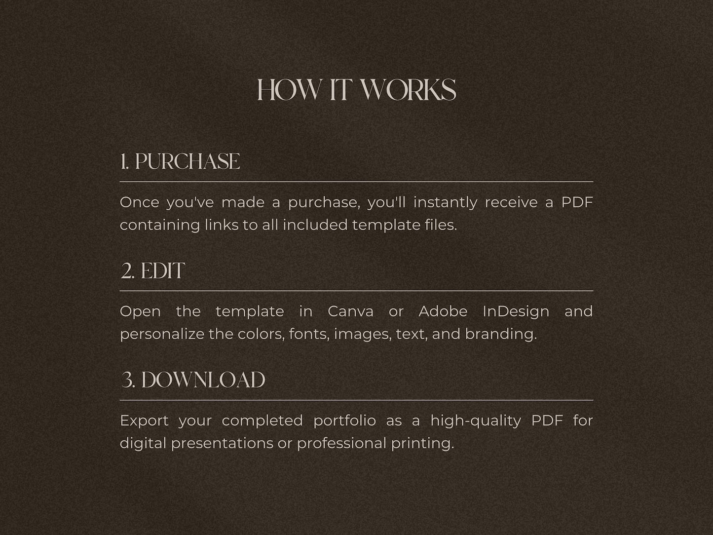 Interior Design & Architecture Portfolio Template