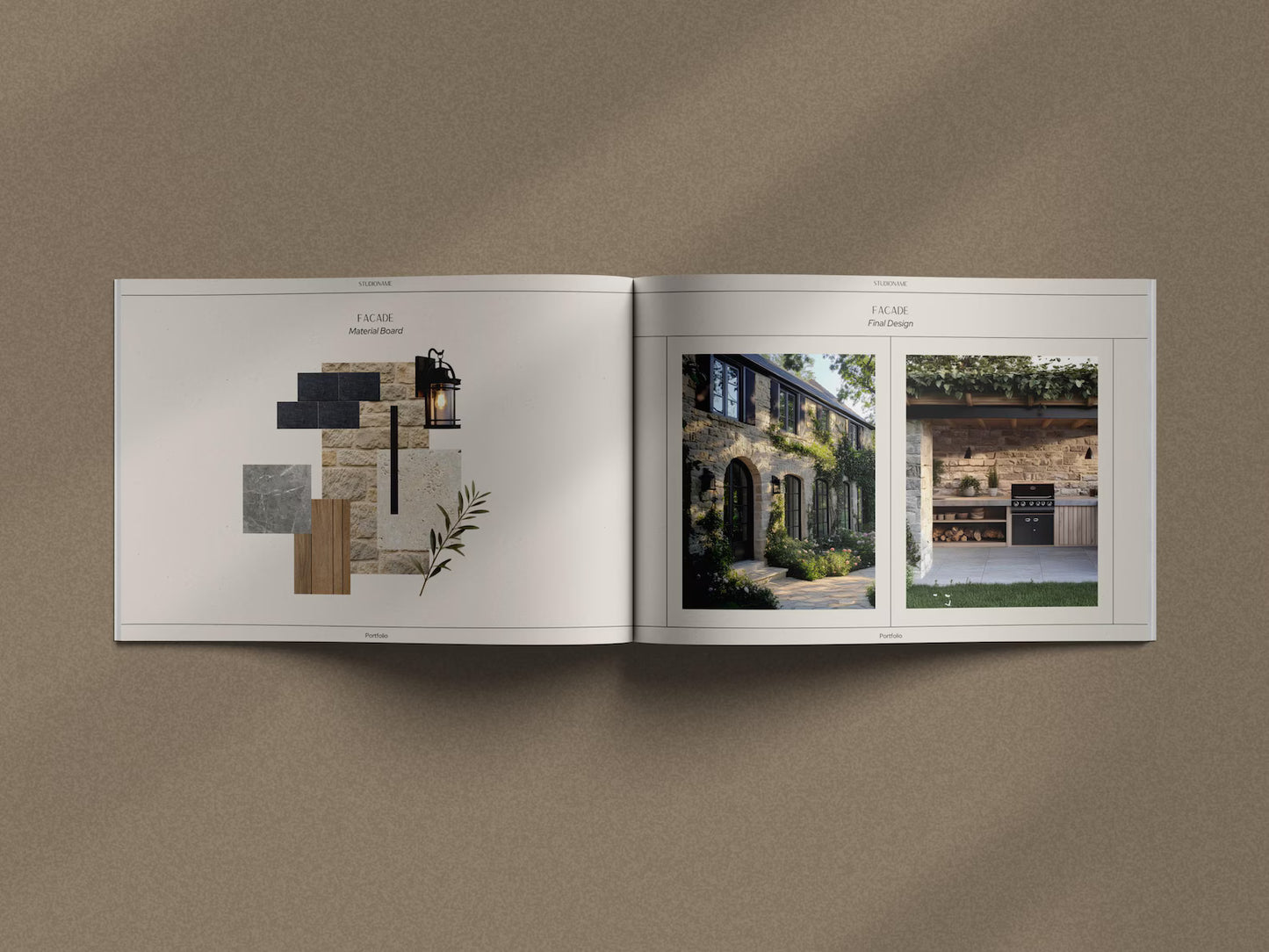 Interior Design & Architecture Portfolio Template