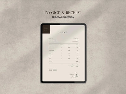 Interior Design Invoice & Receipt Templates