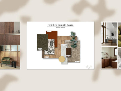 Interior Design Mood Board Template