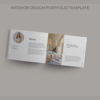 Interior Design & Architecture Portfolio Template